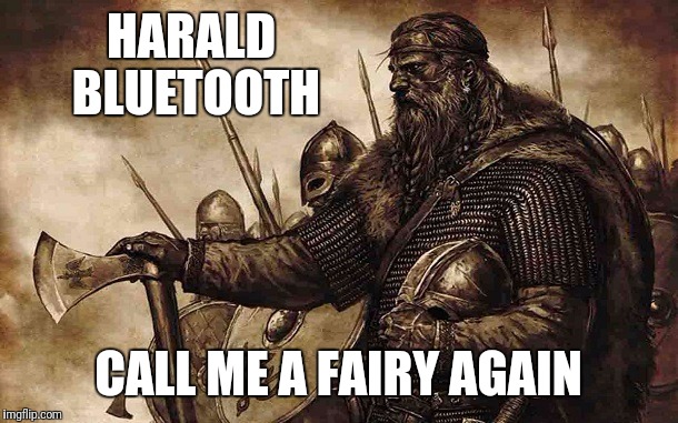 HARALD BLUETOOTH CALL ME A FAIRY AGAIN | made w/ Imgflip meme maker