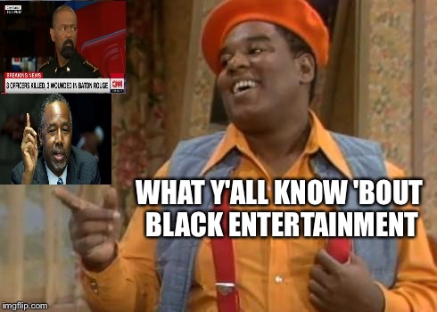 BET | WHAT Y'ALL KNOW 'BOUT BLACK ENTERTAINMENT | image tagged in rerun good morning,politics | made w/ Imgflip meme maker
