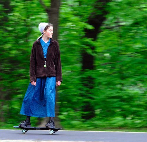 Radical Amish Movement Blank Meme Template
