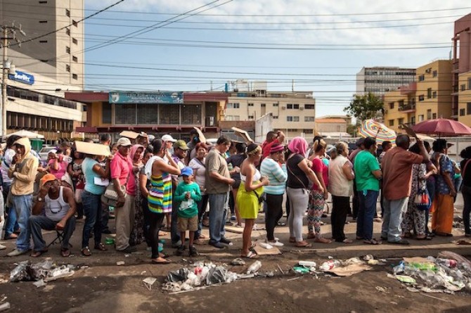 High Quality venezuela starvation Blank Meme Template