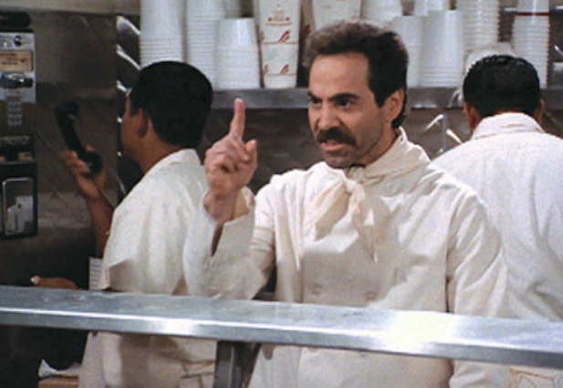 High Quality Soup Nazi Blank Meme Template