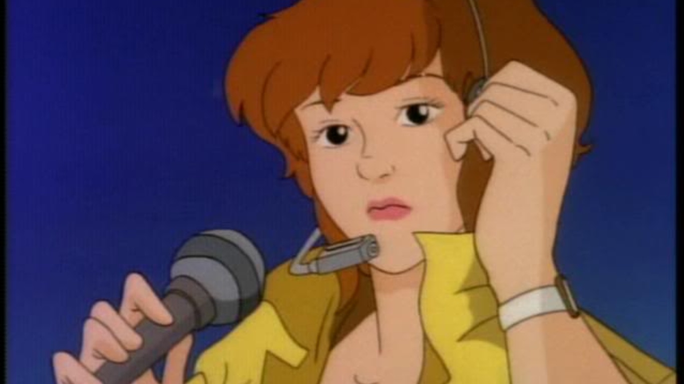 April O'Neil Blank Meme Template