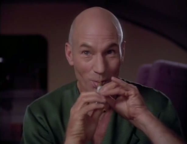 Picard flute Blank Meme Template