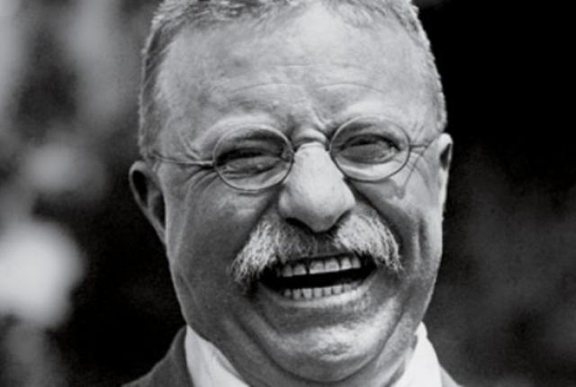 High Quality Teddy Roosevelt Laugh Blank Meme Template