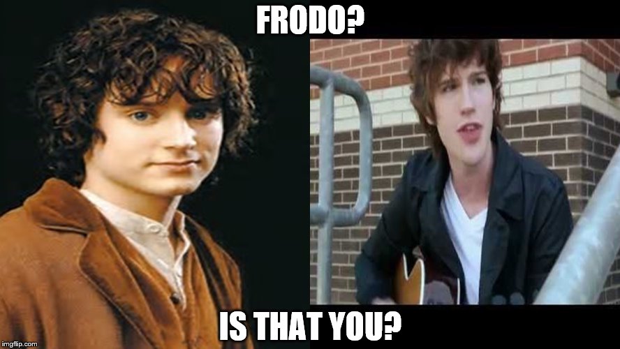 FRODO? IS THAT YOU? | image tagged in frodo | made w/ Imgflip meme maker