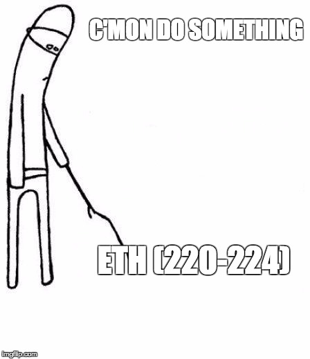 c'mon do something | C'MON DO SOMETHING; ETH (220-224) | image tagged in c'mon do something | made w/ Imgflip meme maker