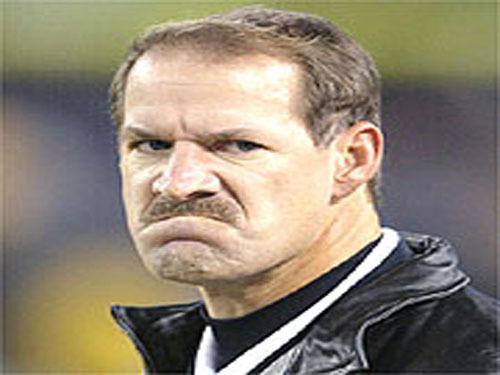 High Quality Frowny Cowher Blank Meme Template