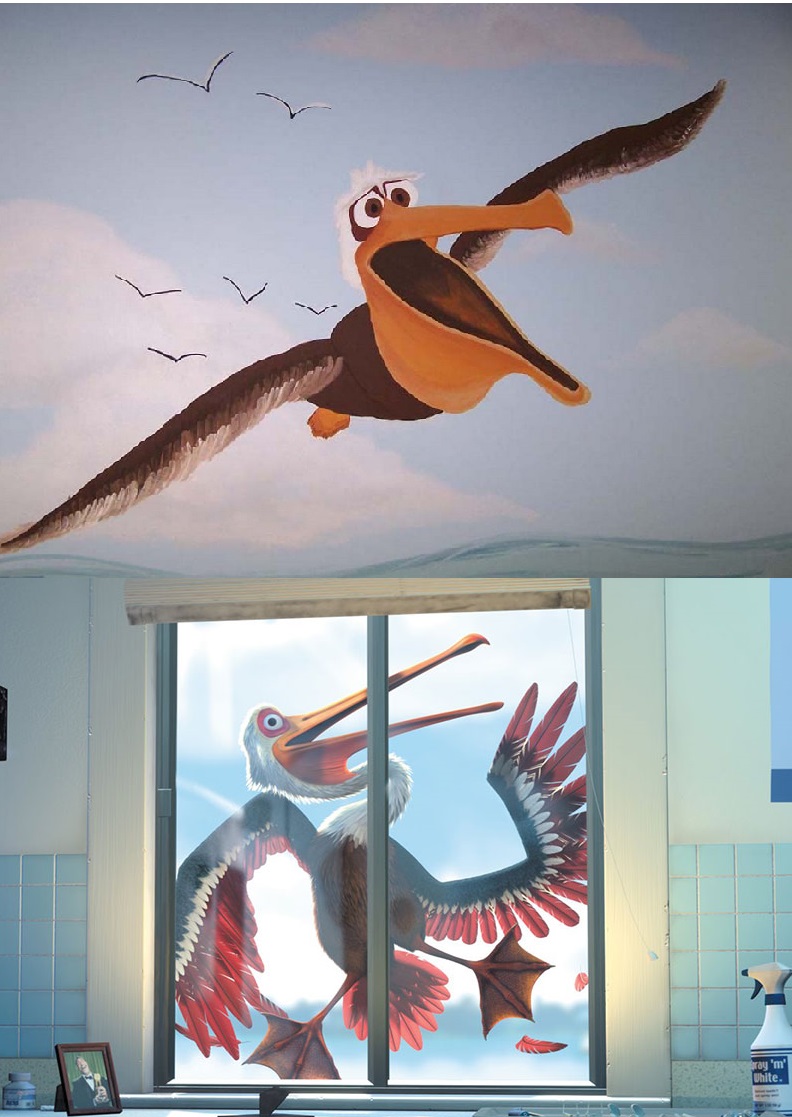 High Quality pelican from finding nemo Blank Meme Template