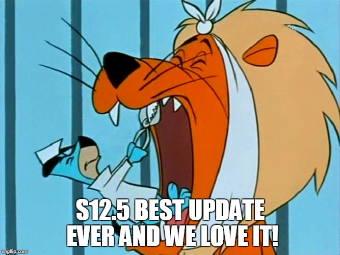 S12.5 BEST UPDATE EVER AND WE LOVE IT! | made w/ Imgflip meme maker