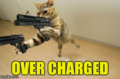 OVER CHARGED | made w/ Imgflip meme maker