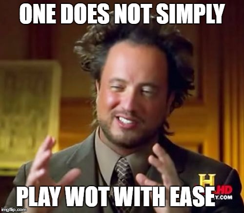 Ancient Aliens Meme | ONE DOES NOT SIMPLY; PLAY WOT WITH EASE | image tagged in memes,ancient aliens | made w/ Imgflip meme maker