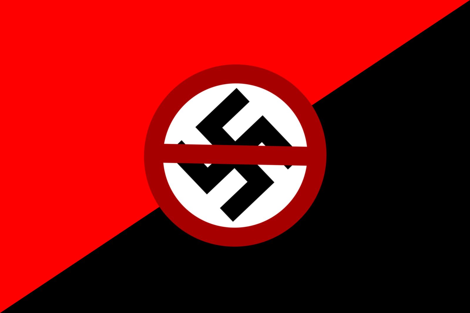 Anti nazi flag Blank Meme Template