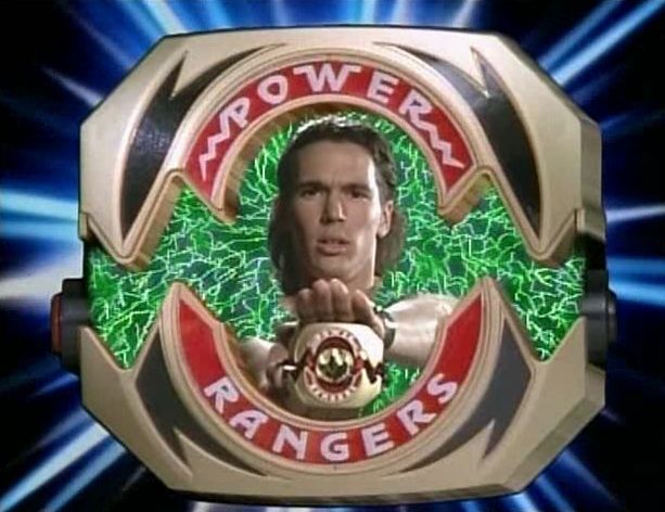 Tommy Green Morphin Time Blank Meme Template