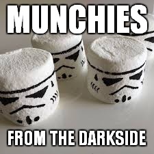 MUNCHIES FROM THE DARKSIDE | made w/ Imgflip meme maker