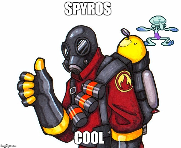 pyro likes spyro | SPYROS; COOL | image tagged in pyro approval,spyropyro | made w/ Imgflip meme maker