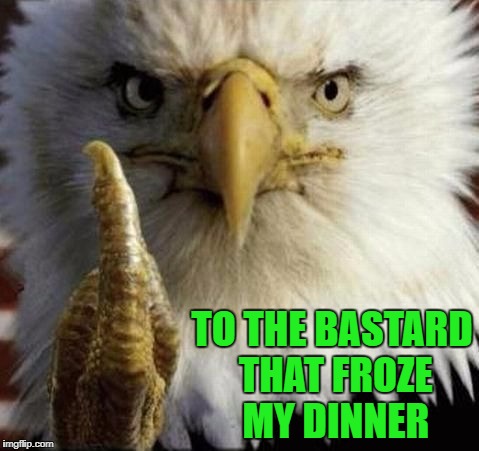 TO THE BASTARD THAT FROZE MY DINNER | made w/ Imgflip meme maker