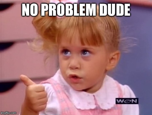 NO PROBLEM DUDE | made w/ Imgflip meme maker