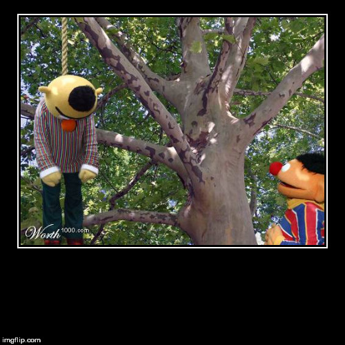 bert is evil | image tagged in funny,demotivationals | made w/ Imgflip demotivational maker