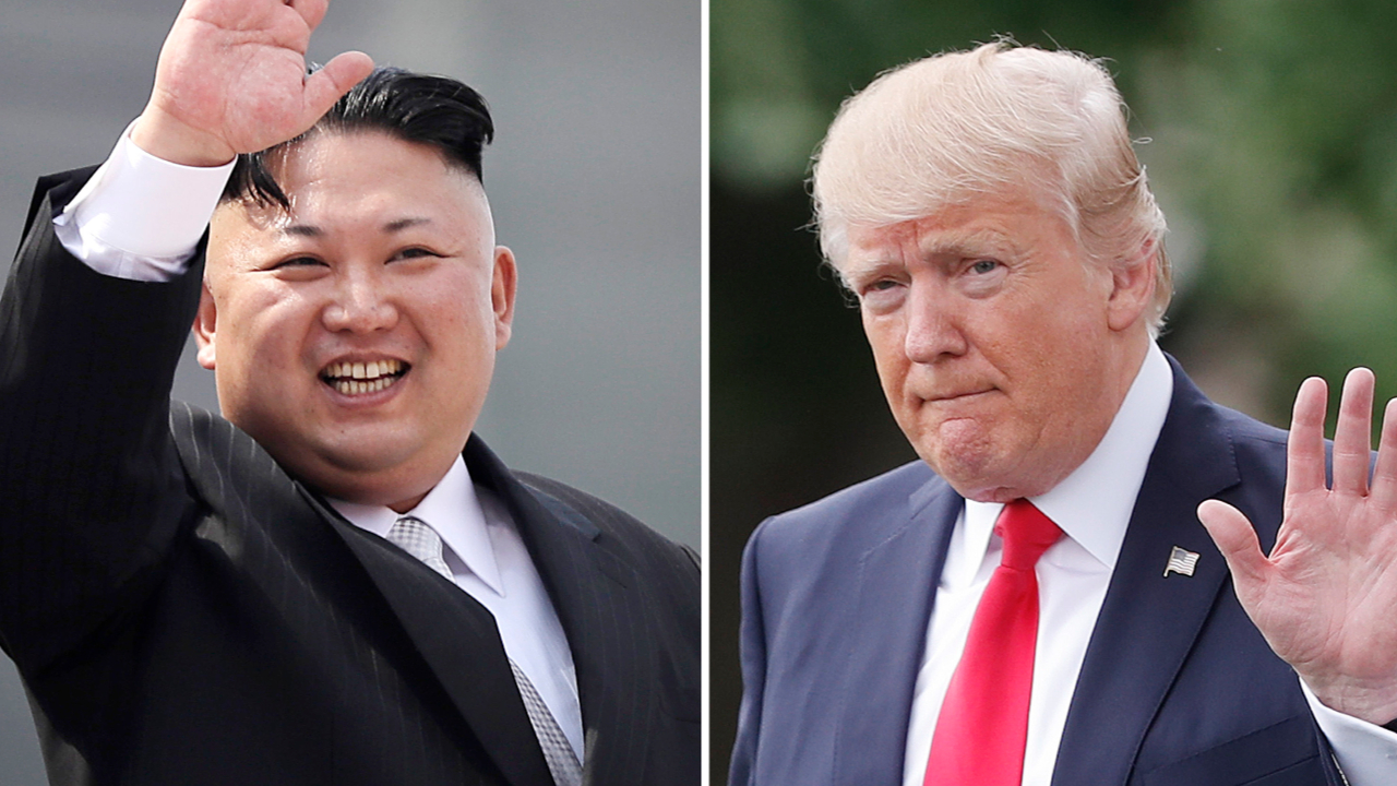 Kim Jong Un Donald Trump Blank Meme Template