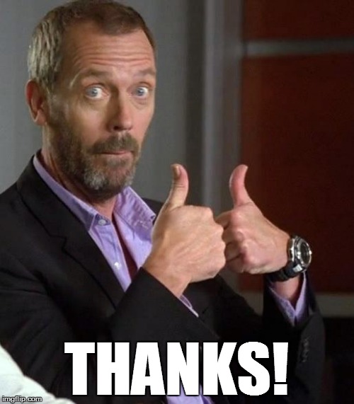 THANKS! | made w/ Imgflip meme maker