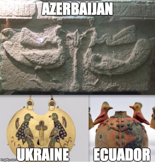 AZERBAIJAN; UKRAINE         ECUADOR | image tagged in meme | made w/ Imgflip meme maker