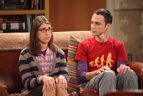 Sheldon and Amy Blank Meme Template