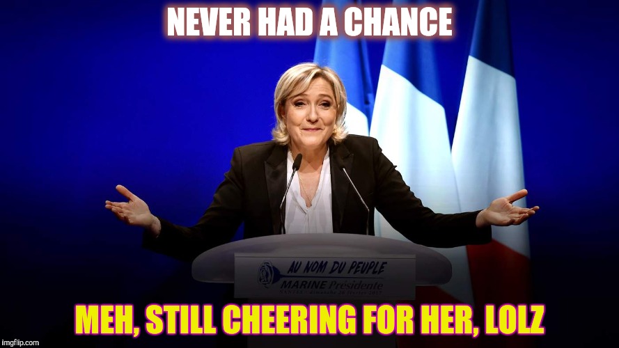 NEVER HAD A CHANCE MEH, STILL CHEERING FOR HER, LOLZ | made w/ Imgflip meme maker