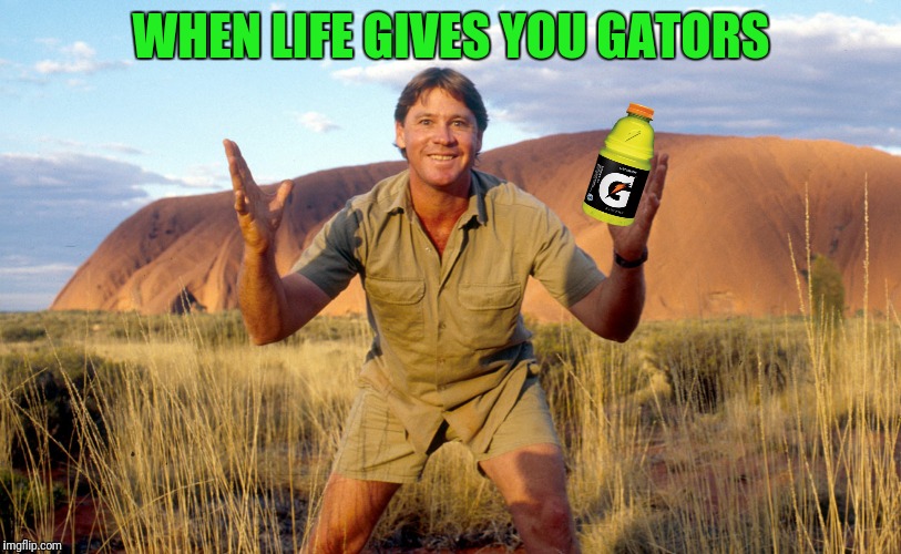 WHEN LIFE GIVES YOU GATORS | made w/ Imgflip meme maker