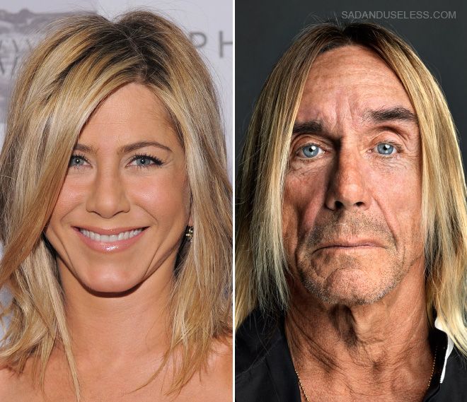 High Quality before and after aniston Blank Meme Template