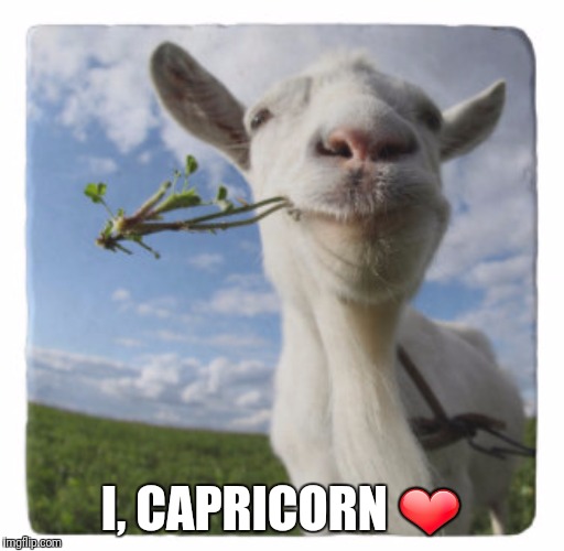 I, CAPRICORN ❤ | made w/ Imgflip meme maker