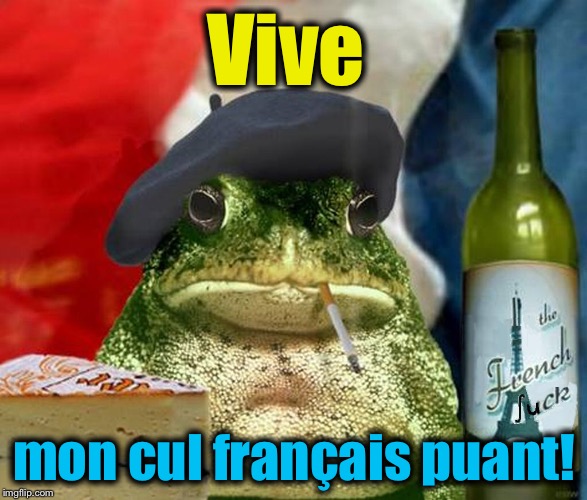 Vive mon cul français puant! | made w/ Imgflip meme maker