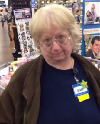 Unimpressed Walmart Employee Blank Meme Template
