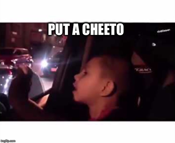 Put a cheeto  | PUT A CHEETO | image tagged in imgflip | made w/ Imgflip meme maker