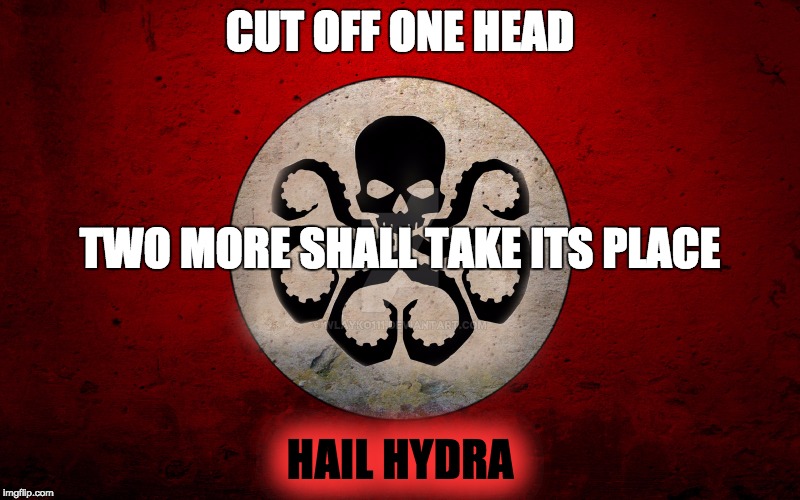 Keep ones head. Хайль гидра. Хайль гидра Мем. Хайль гидра звук. Hail hydra эмблема.