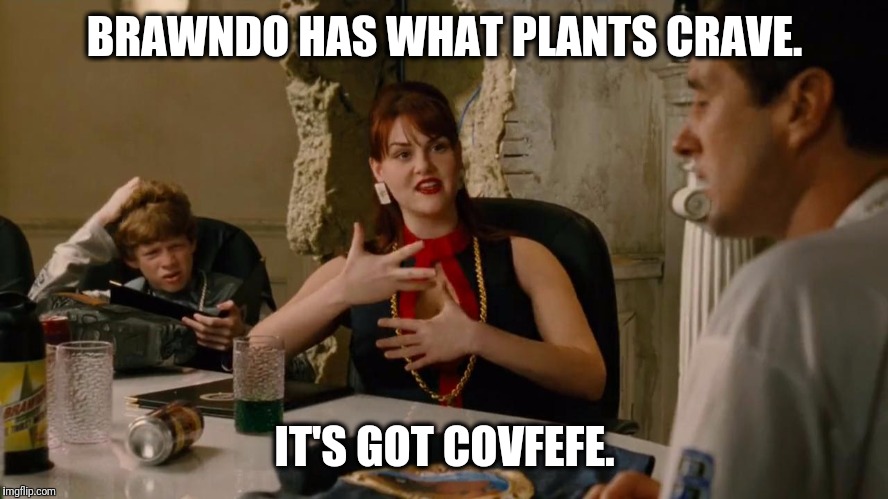 An image tagged plants crave electrolytes better picture idiocracy,memes,co...