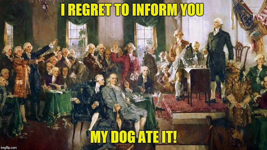 I REGRET TO INFORM YOU MY DOG ATE IT! | made w/ Imgflip meme maker