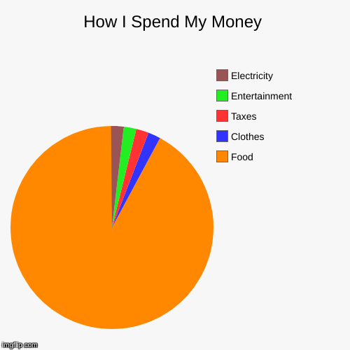 How I Spend My Money - Imgflip
