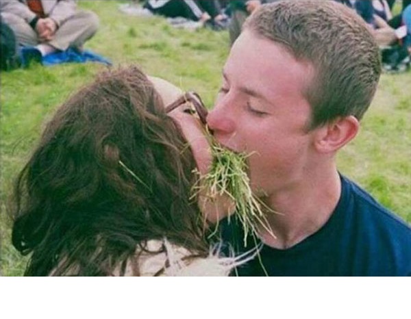 vegan kiss Blank Meme Template