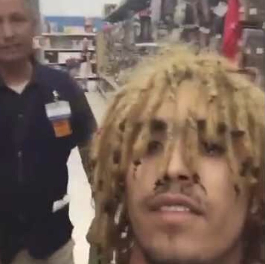 lil pump Walmart  Blank Meme Template