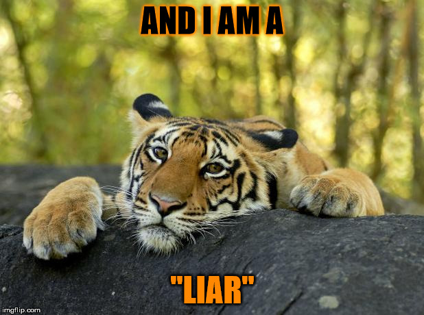 AND I AM A "LIAR" | made w/ Imgflip meme maker