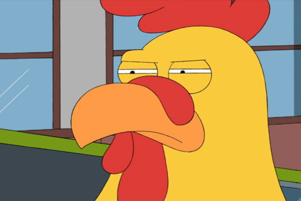 Family Guy Chicken Blank Meme Template