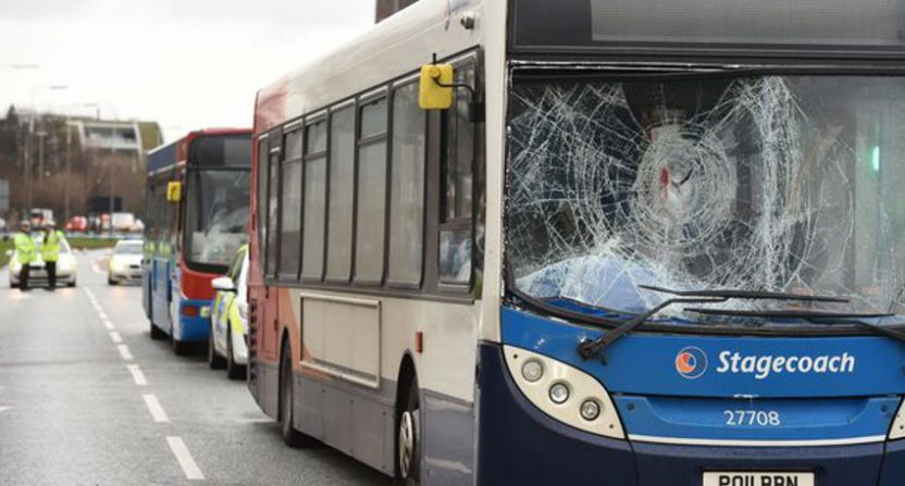 High Quality Bus crash Blank Meme Template