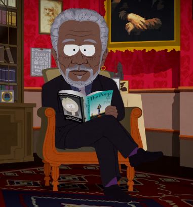 High Quality Morgan Freeman South Park Blank Meme Template