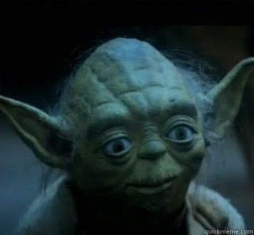 Surprised Yoda Blank Meme Template