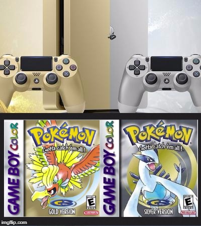 I saw the similarities and just had to make the side by side comparison  | image tagged in pokemon,video games,playstation,memes | made w/ Imgflip meme maker