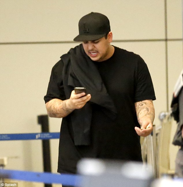 High Quality Rob Kardashian Blank Meme Template