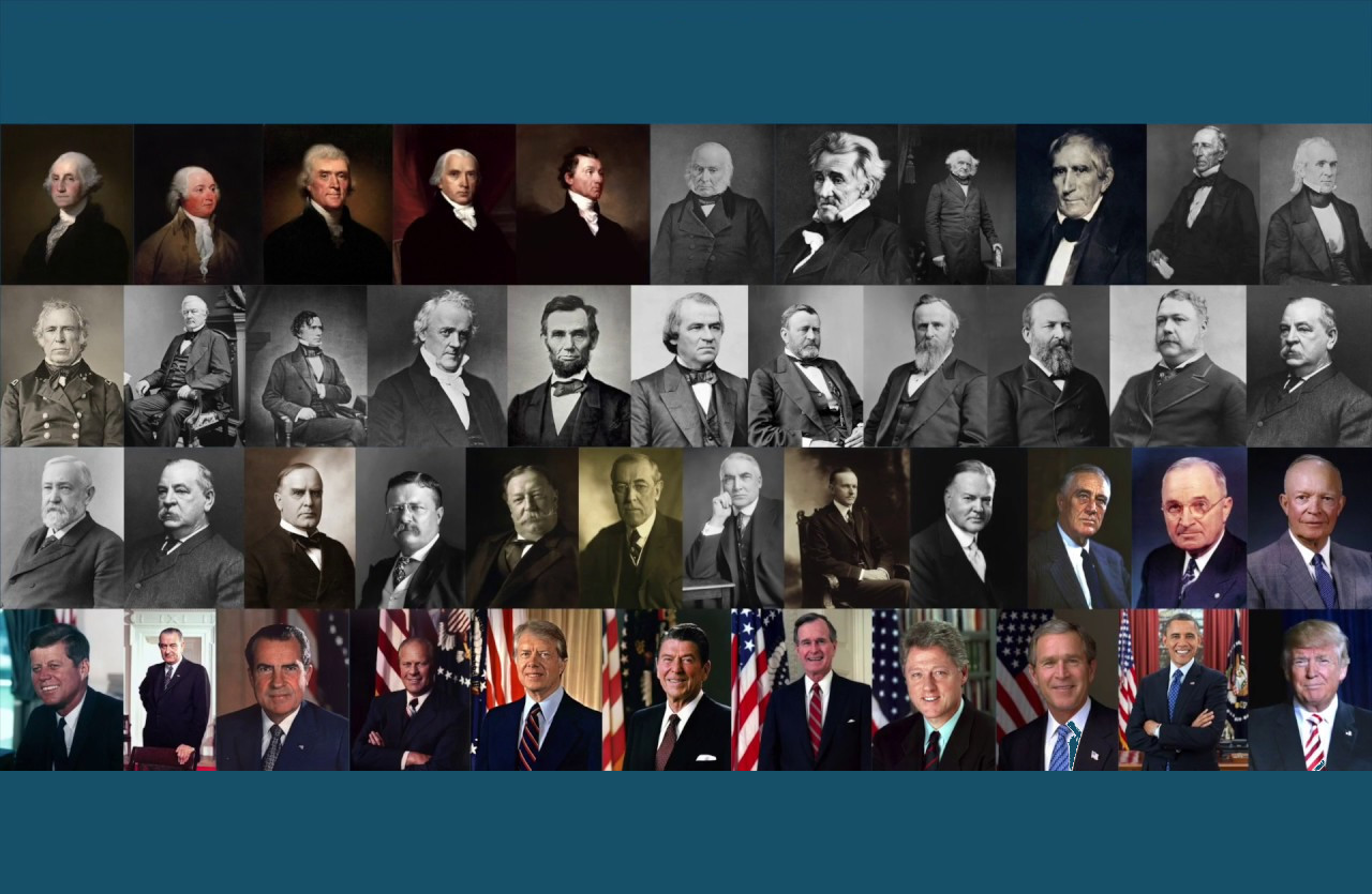 US Presidents Blank Meme Template