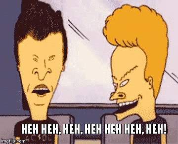 Image result for beavis and butthead gifs
