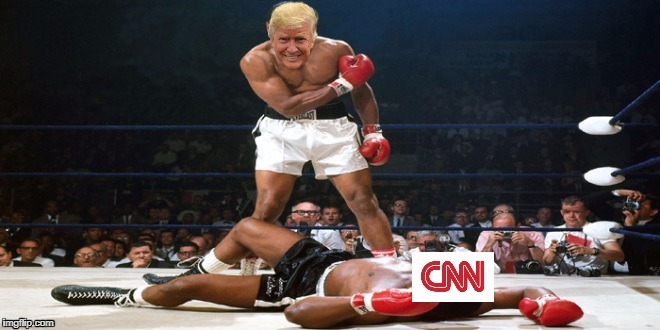 . | image tagged in memes,donald trump,cnn,fake news | made w/ Imgflip meme maker