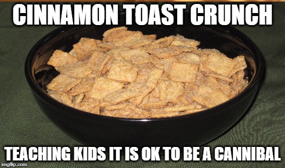 shrimp in cinnamon toast crunch meme
